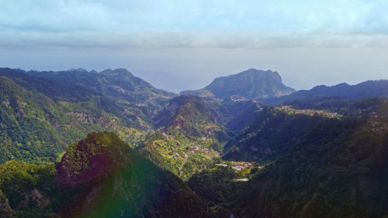 Madeira drone view